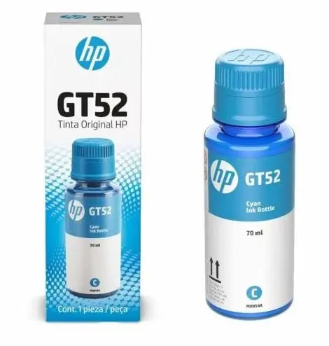 Consumible HP Botella GT52 CYAN