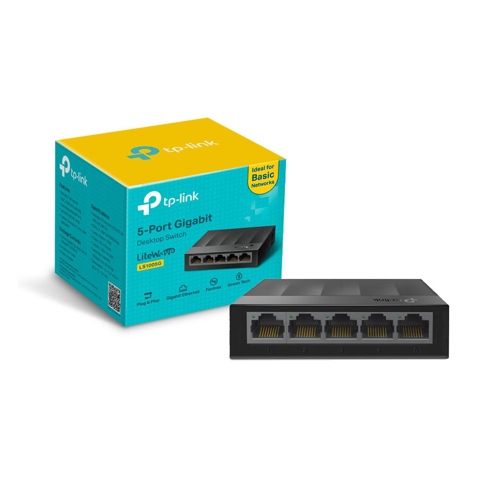 Switch TP-Link LS1005G 5 puertos Gigabit