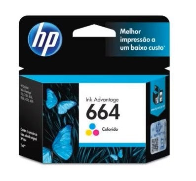 Consumible HP 664 Cartucho Tri-color