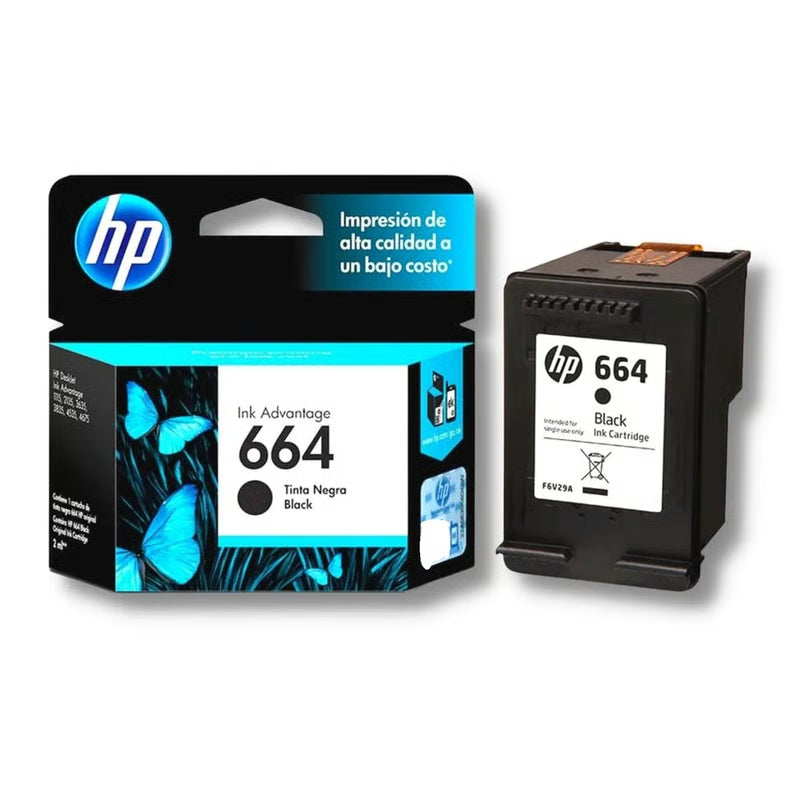 Consumible HP 664 Cartucho Black